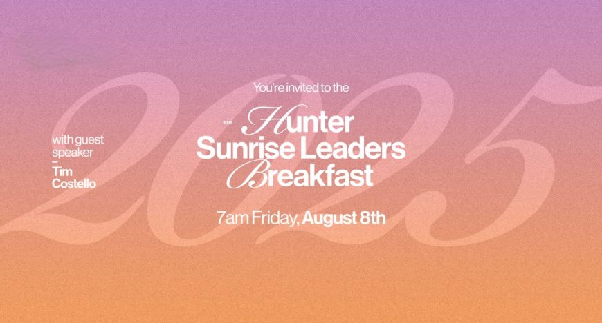 Hunter Sunrise Leaders Breakfast: Equipping Christian Leaders