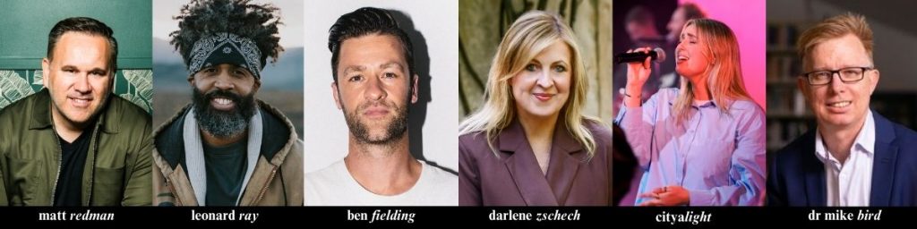 Matt Redman, Darlene Zschech, Ben Fielding in Sydney for Worship Event 2